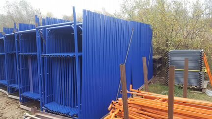 Аренда лесов строительных рамных