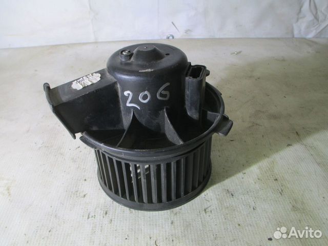 Мотор вентилятора печки. Пежо 206