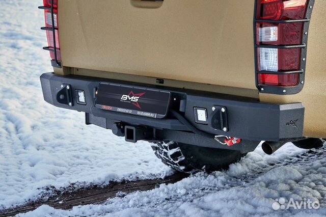 Бампер задний BMS PRO-Line для Isuzu D-Max 12-18