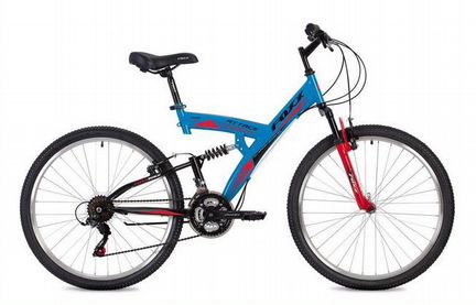 Велосипед двухподвесный Foxx Attack 26