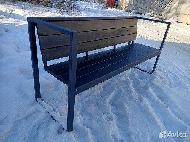 Лавочка садовая, скамейка, 190 см