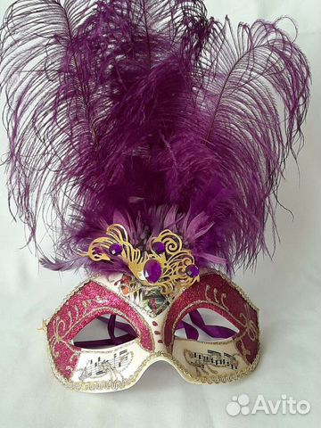 Маска карнавальная из Венеции