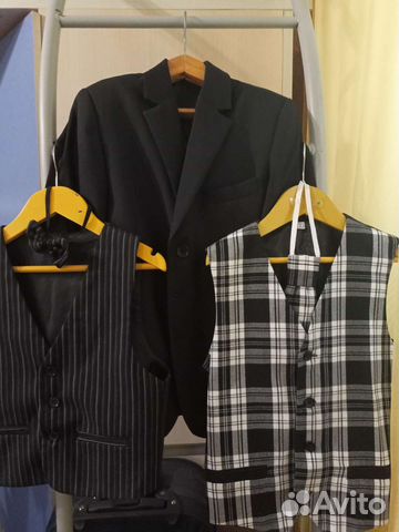 Пиджак для мальчика 134