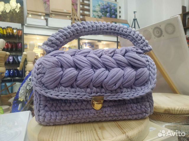 Сумка женская вязанная