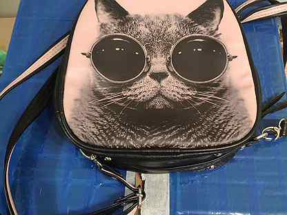 Рюкзак для девочки с котиком