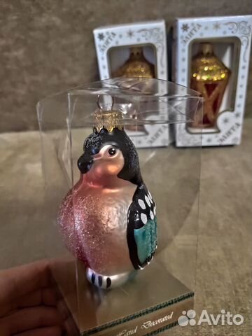 Елочные игрушки стекло