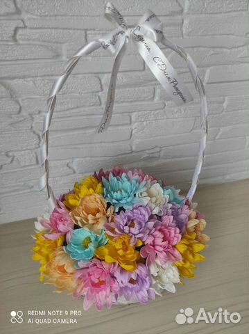 Букет цветов из мыла