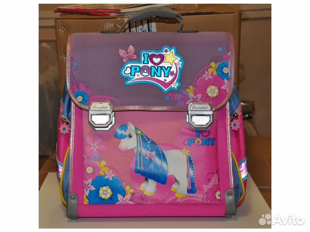 Новый школьный ранец Hummingbird с мешком