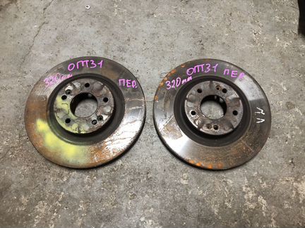 Диск тормозной Kia Optima 3 TF