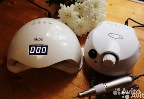 Набор Для маникюра Аппарат65W+Лампа 48W