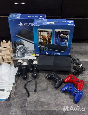 Sony PS3 super slim 500г