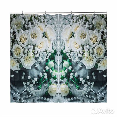 Фотошторы (комплект из 2 шт)