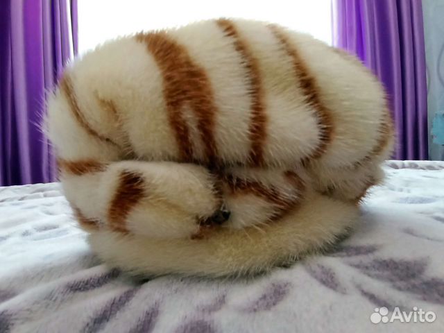 Шапка норковая женская