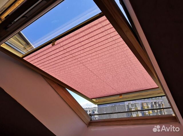 Шторы на мансардные окна