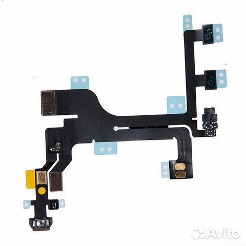 Шлейф iPhone SE на кнопку включения, кнопки громко