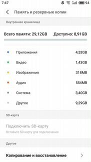 Телефон Meizu м5s