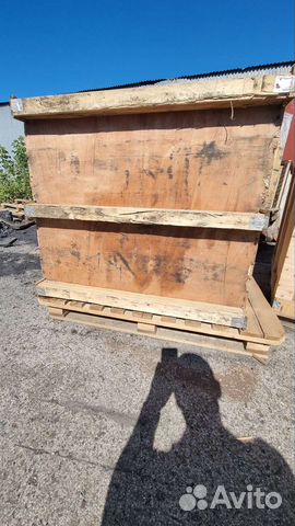 Ящик большой деревянный бу