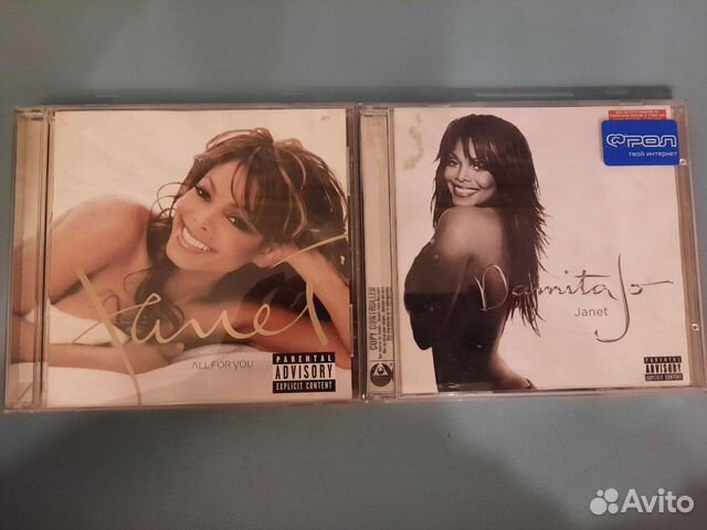 CD Janet Jackson лицензионные, с буклетами