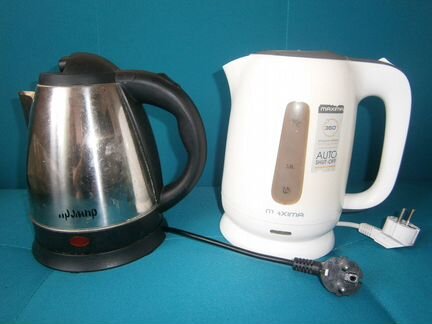 Электрочайники б/у рабочие и не очень