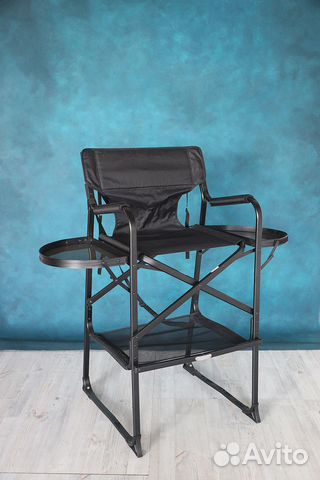 Алюминиевый складной стул визажиста