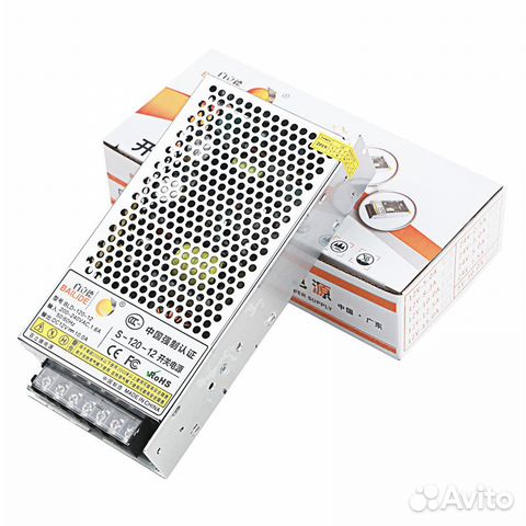 Блок Питания 12 Вольт 10 Ампер 120 Ватт Премиум
