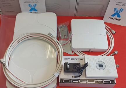 Усилитель 3g/4g Максимум OT-GSM22 70дБ с антеннами