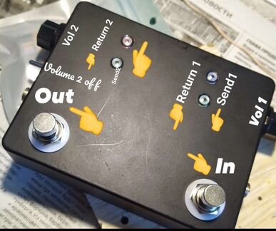 Гитарная примочка, петля эффектов