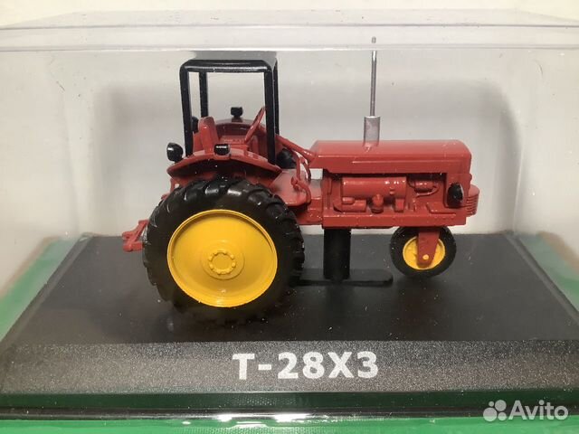 Модель трактора Т-28хз 1:43 Ашет
