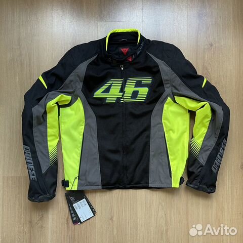 Мотокуртка Dainese G. VR46 AIR TEX, размер 50/52