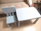Детский столик и стульчик IKEA маммут объявление продам