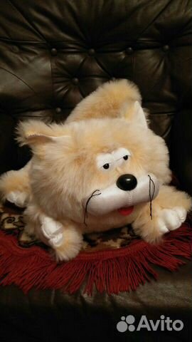 Мягкая игрушка. Забавный кот