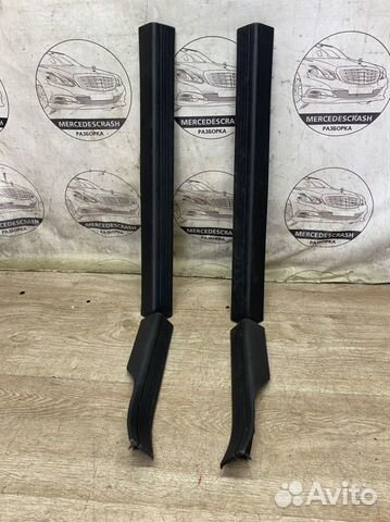 Пластик порогов внутренний Мерседес w204