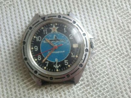 Часы командирские СССР, подводная лодка, рабочие