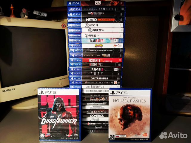 Игры для приставок PS5/Ghostrunner/House of ashes