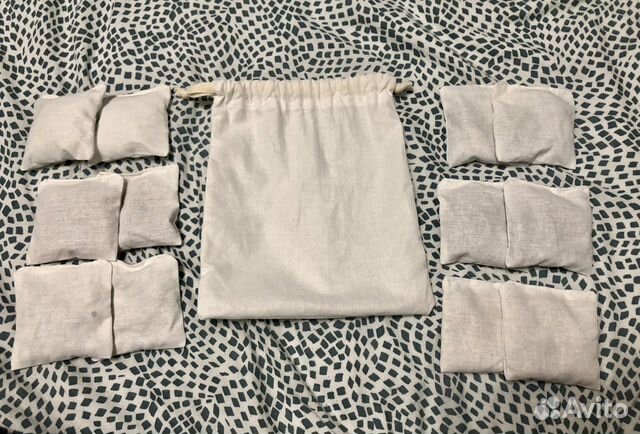 Сенсорные тактильные мешочки монтессори