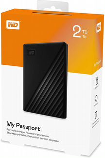Внешний HDD 2,5 WD My Passport 1TB 2TB 4TB