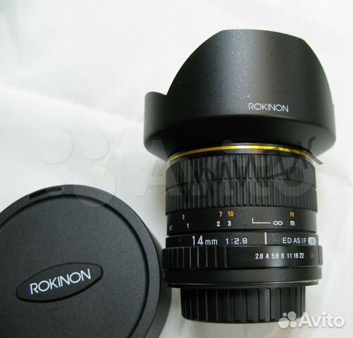 Объектив rokinon 14mm F 2,8(Sony) новый