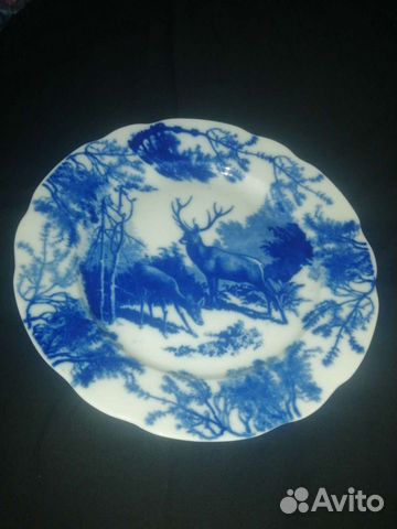 Тарелка настенная дулево