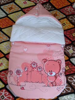 Конверт на выписку для девочки осень зима