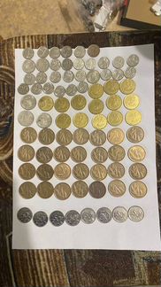 Монеты Бельгия старые очень много разных годов