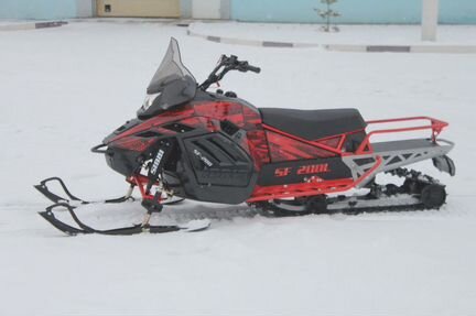 Снегоход irbis SF200 V2.0 NEW 2022 black RED