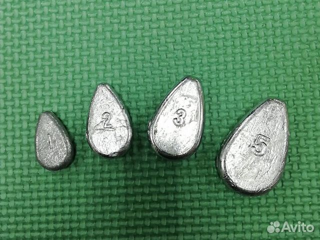 Грузило рыболовное скользящее