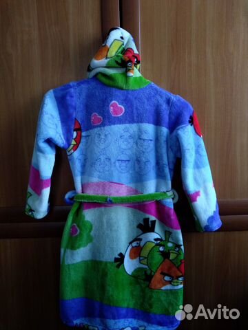 Детский махровый халат