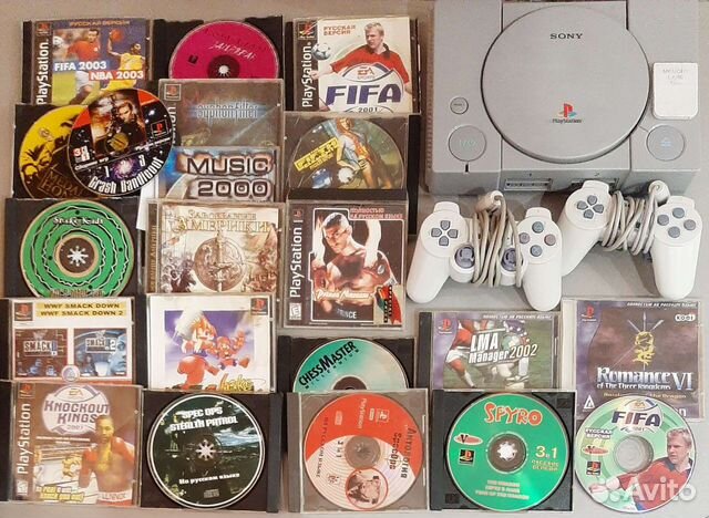 Sony playstation 1 ps1 пс1 + очень много игр купить в Перми ...