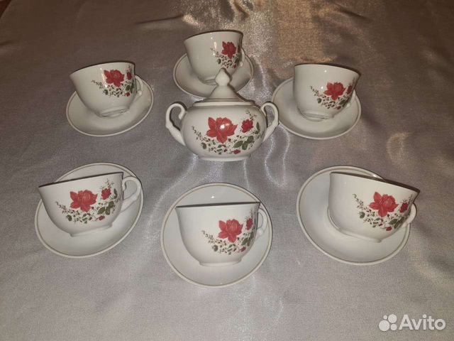 Сервиз чайный новый