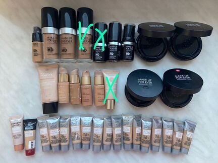 Косметика: тональные крема, пудра, румяна chanel