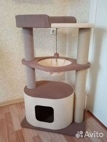 Когтеточка домик для кошки