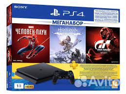 PlayStation 4 1TB на гарантии+1 диска