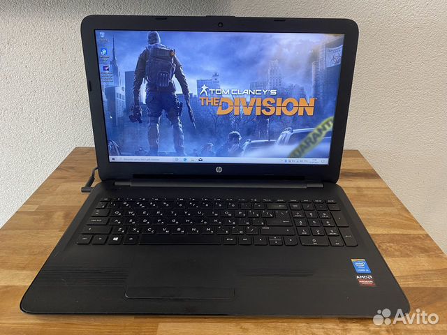 Игровой быстрый HP идеал Core i3-5005 SSD Radeon
