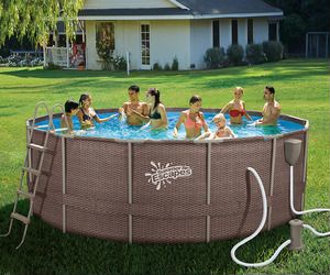 P20-1552-B Polygroup Бассейн Ротанг 457х132 18433л